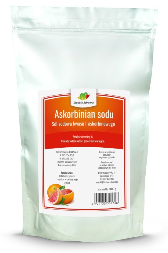 Askorbinian sodu - buforowana witamina C - 1kg